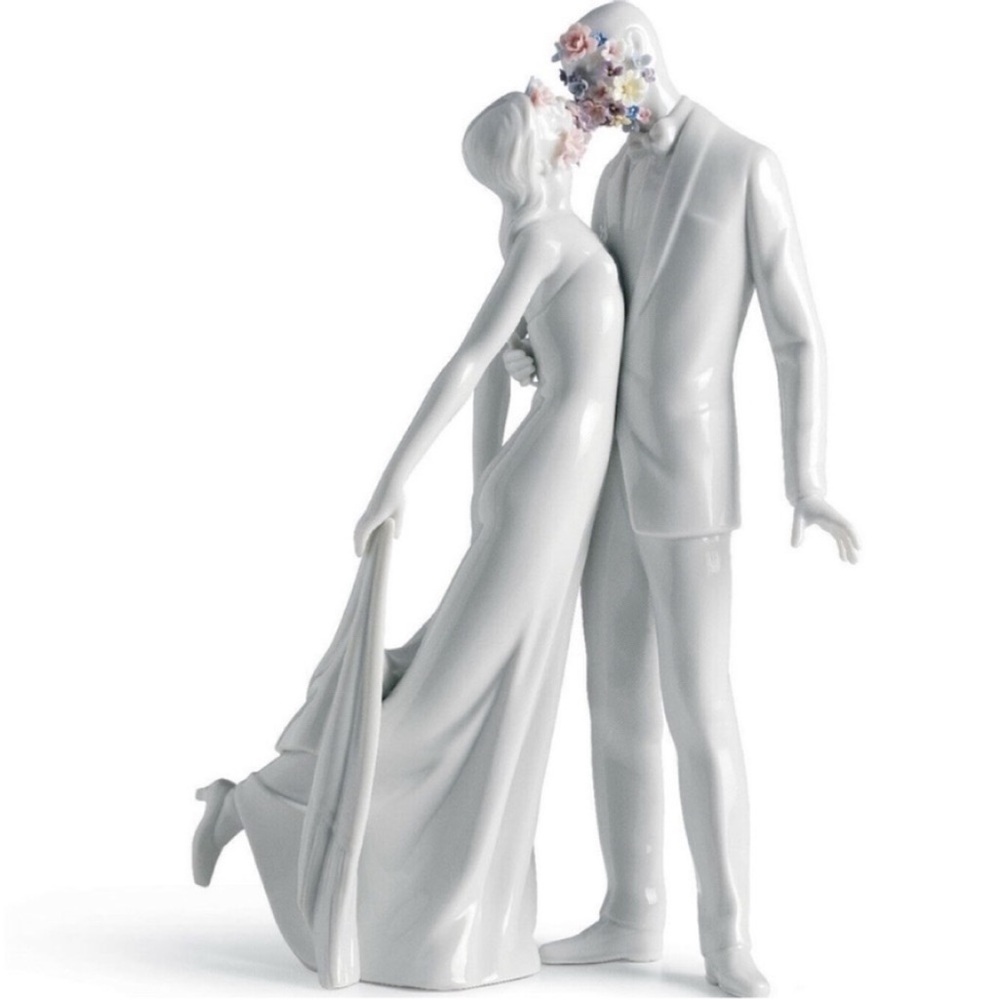 Lladro Love Statue Lladro Love II Lladro Kissing Couple The Kiss